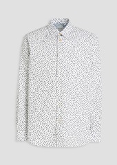 Paul Smith - Printed cotton-poplin shirt - Blue - XS
