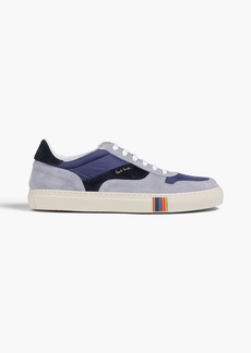 Paul Smith - Riley shell and suede sneakers - Gray - UK 9