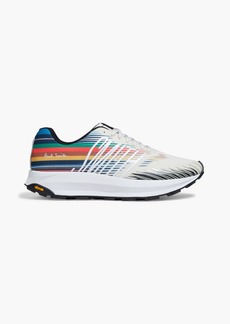 Paul Smith - Sierra printed stretch-knit sneakers - White - UK 6