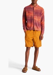 Paul Smith - Space-dyed cotton-blend cardigan - Red - XL
