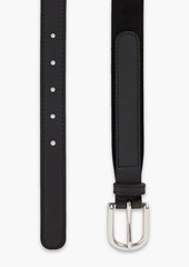 Paul Smith - Suede and leather belt - Black - 36