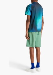 Paul Smith - Printed cotton-jersey T-shirt - Blue - XS