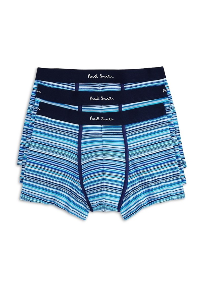 Paul Smith 3Pk. Signature Striped Trunks