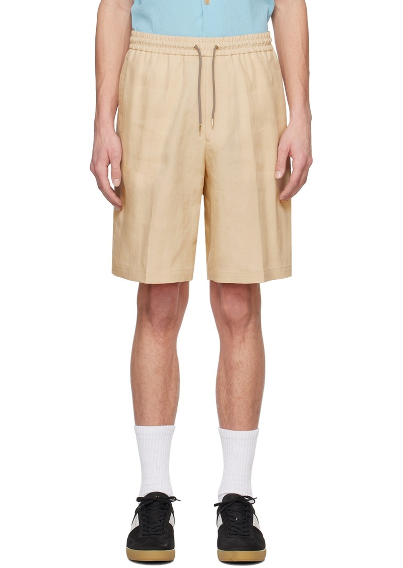 Paul Smith Beige Drawstring Shorts