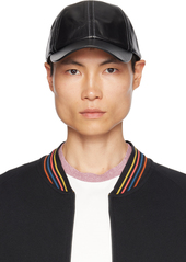 Paul Smith Black Leather Cap