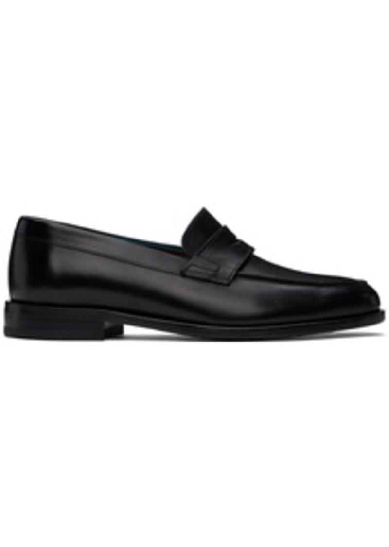 Paul Smith Black Leather Montego Loafers
