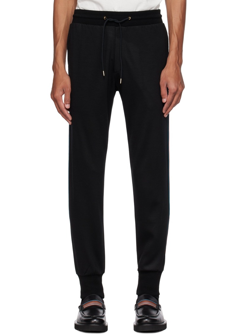 Paul Smith Black Stripe Sweatpants