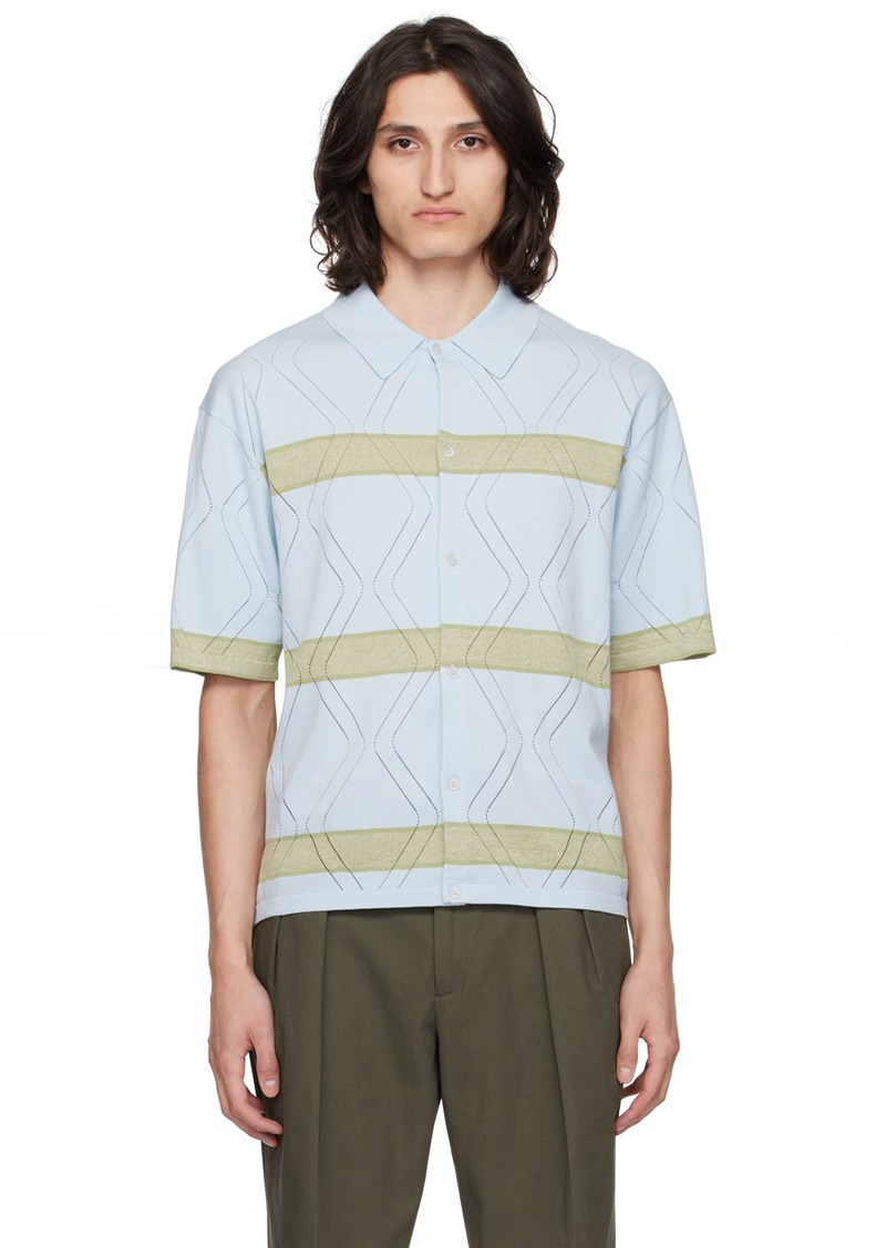 Paul Smith Blue Striped Shirt
