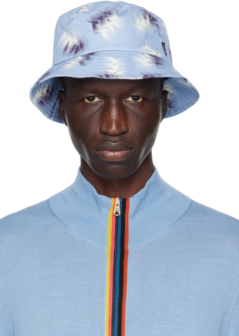 Paul Smith Blue Sunflare Bucket Hat
