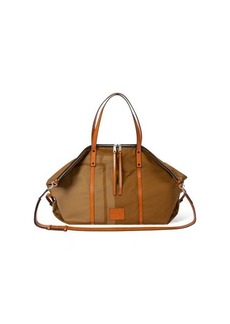 PAUL SMITH BROWN CANVAS HOLDALL BAG