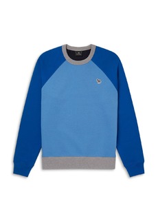 Paul Smith Color Block Raglan Sweatshirt