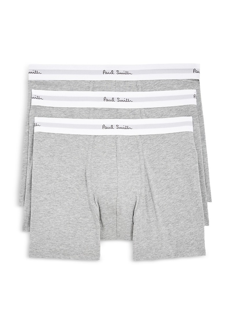 Paul Smith Cotton Stretch Boxer Trunks, Pack of 3