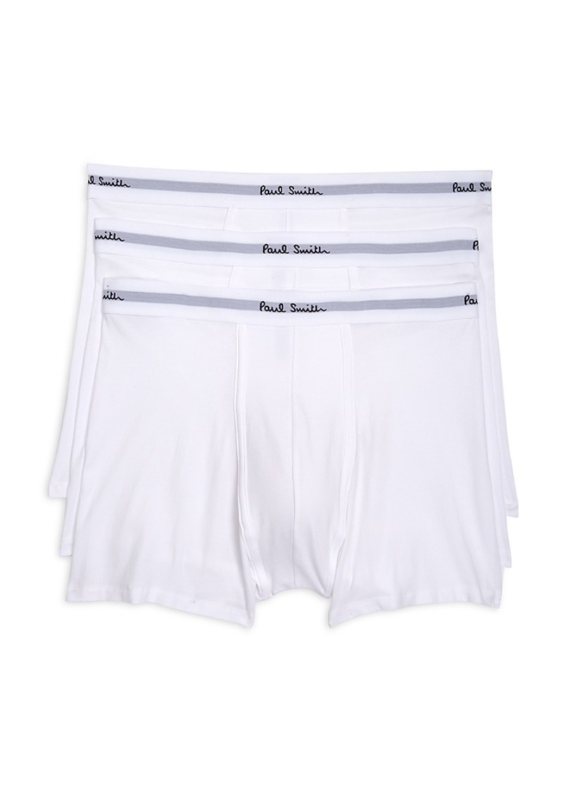 Paul Smith Cotton Stretch Boxer Trunks, Pack of 3