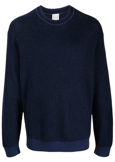 PAUL SMITH Crew neck ribbed jumper