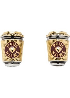 Paul Smith Gold & Silver Coffee Cup Cuff Links