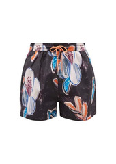 Paul Smith Hawaiian flower-print swim shorts