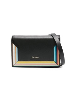 PAUL SMITH Leather wallet on strap