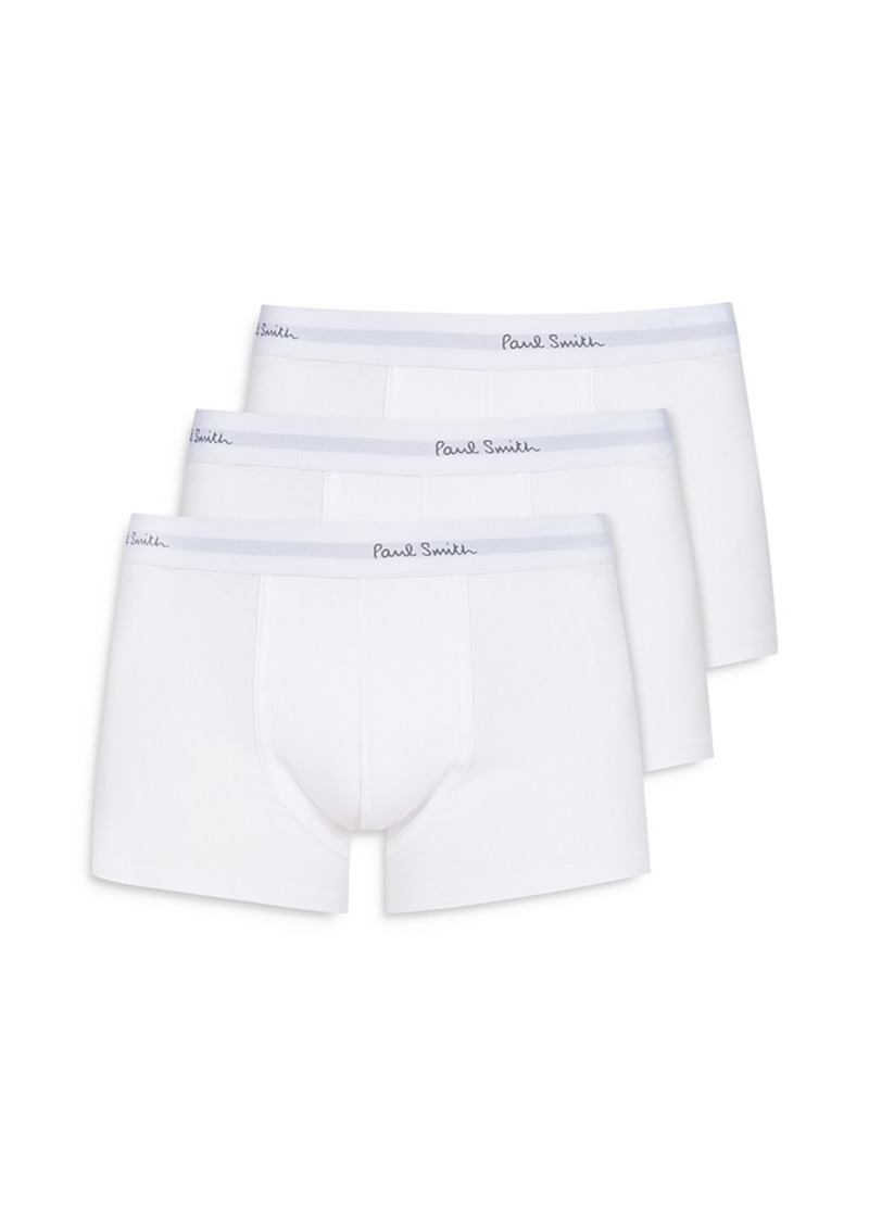 Paul Smith Logo Boxer Briefs, Pack of 3