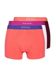 Paul Smith Mixed Pink Trunks, Pack of 3