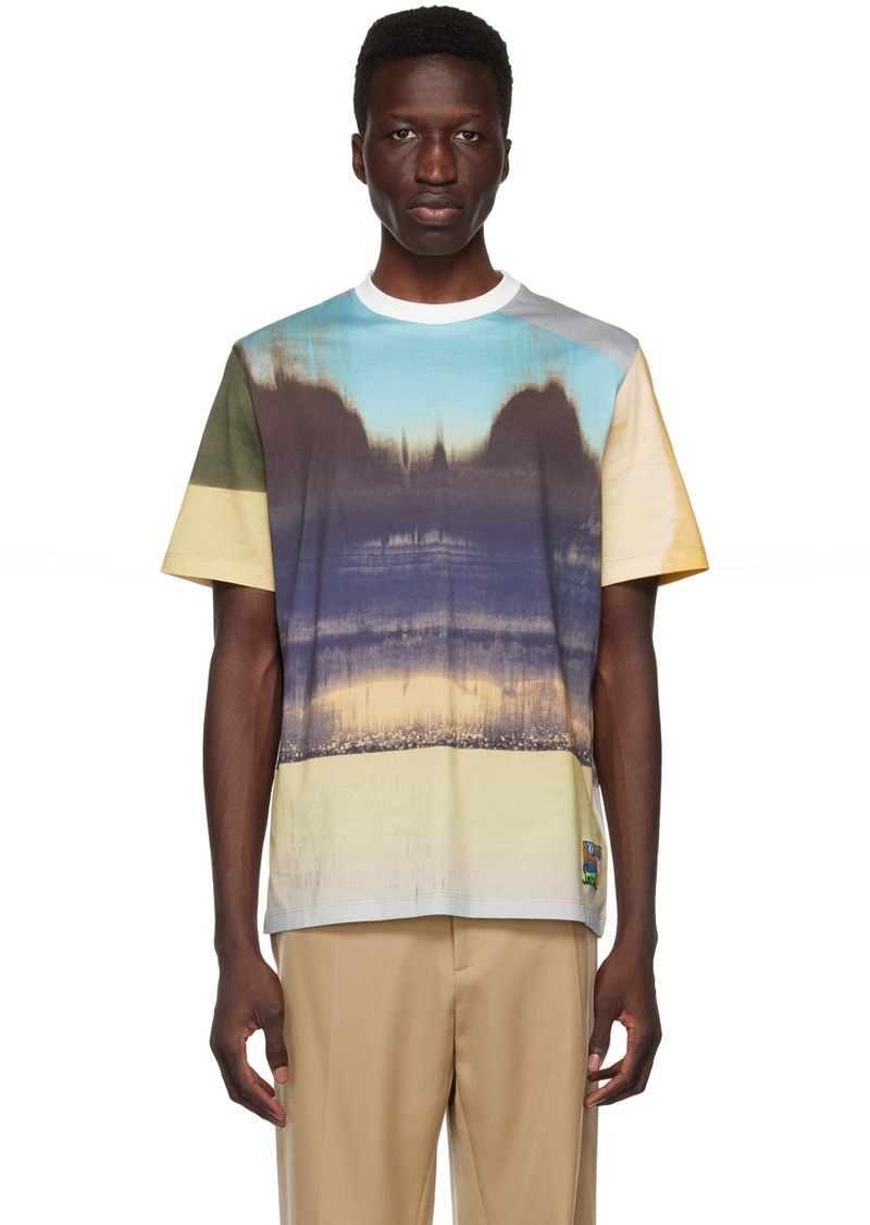 Paul Smith Multicolor Geometric T-Shirt