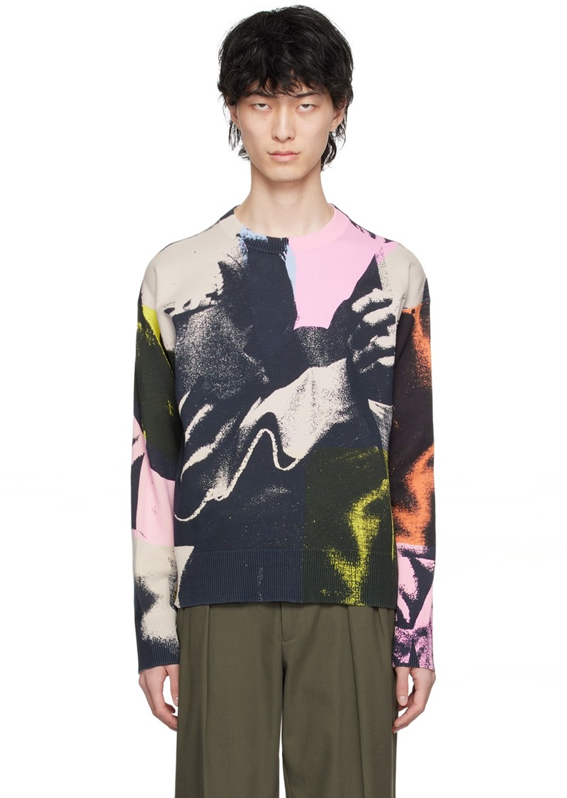 Paul Smith Multicolor Graphic Sweater