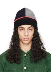 Paul Smith Multicolor Half & Half Beanie