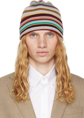 Paul Smith Multicolor Signature Stripe Beanie