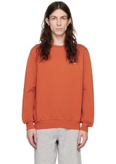 Paul Smith Orange Paint Splatter Sweatshirt