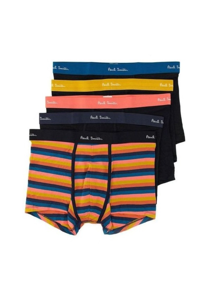 PAUL SMITH PACK OF FIVE BOXER SHORTS