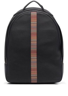 PAUL SMITH Signature Stripe leather backpack