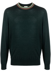 PAUL SMITH Signature Stripe wool and silk blend sweater