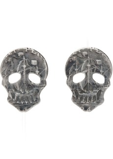 Paul Smith Silver Coin Skull Cufflinks