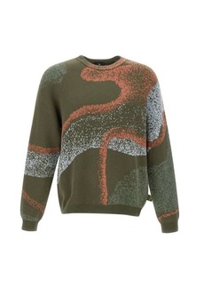PAUL SMITH "Spray" wool and cotton sweater