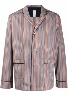 PAUL SMITH Striped cotton pajama set
