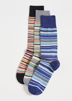 Paul Smith Striped Socks Multi Pack