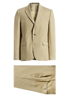 Paul Smith Tailored Fit Solid Linen Suit