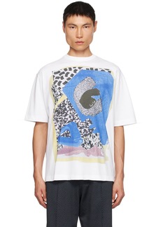 Paul Smith White Print T-Shirt