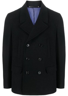 PAUL SMITH Wool and cashmere blend double-breasted blazer