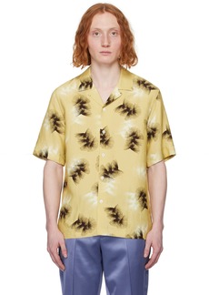 Paul Smith Yellow Printed Shirt