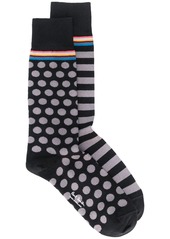 Paul Smith print-mix logo socks