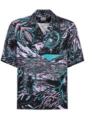 Paul Smith Printed Viscose Bowling Shirt