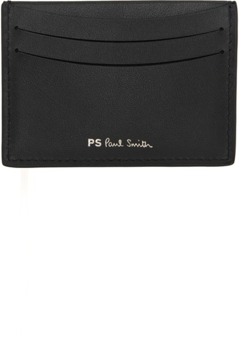 PS by Paul Smith Black Bonded Card Holder