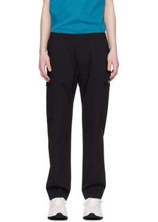 PS by Paul Smith Black Drawstring Cargo Pants