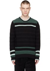 PS by Paul Smith Black Striped Sweater