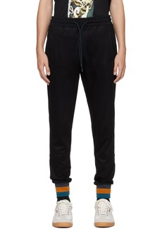 PS by Paul Smith Black Striped Sweatpants