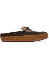 PS by Paul Smith Brown Suede Hyde Boat Shoes