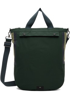 PS by Paul Smith Green Patch Pocket Tote