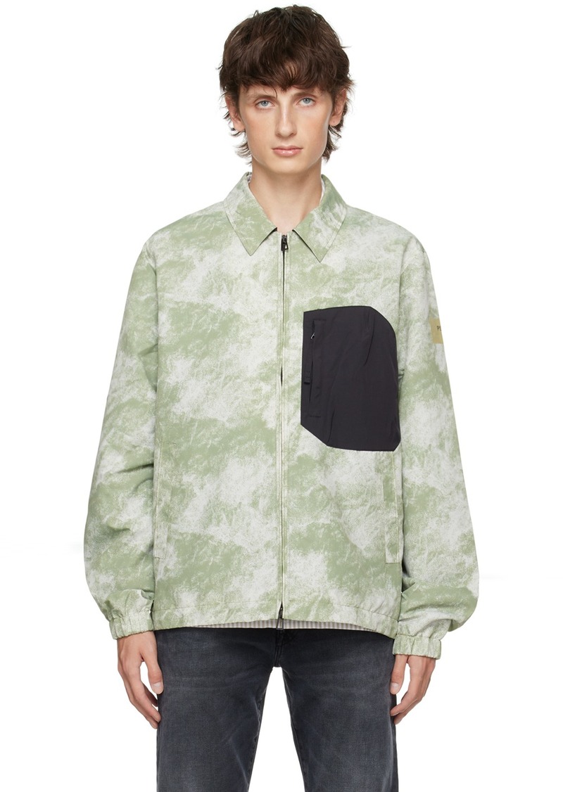 PS by Paul Smith Green Printed Jacket