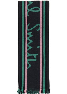 PS by Paul Smith Green 'PS' Team Scarf