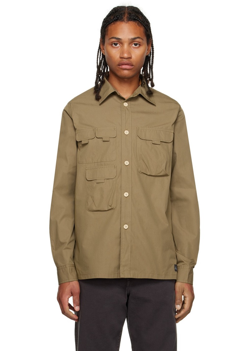 PS by Paul Smith Khaki Bellows Pocket Shirt